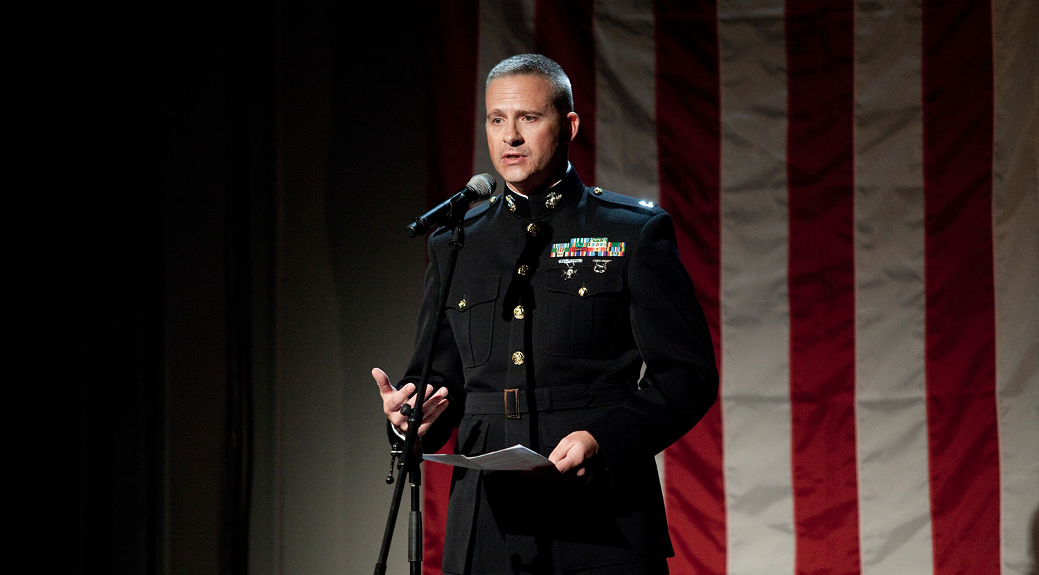 Captain Eric Tausch, Acting Director of Public Affairs for the United States Marine Corps